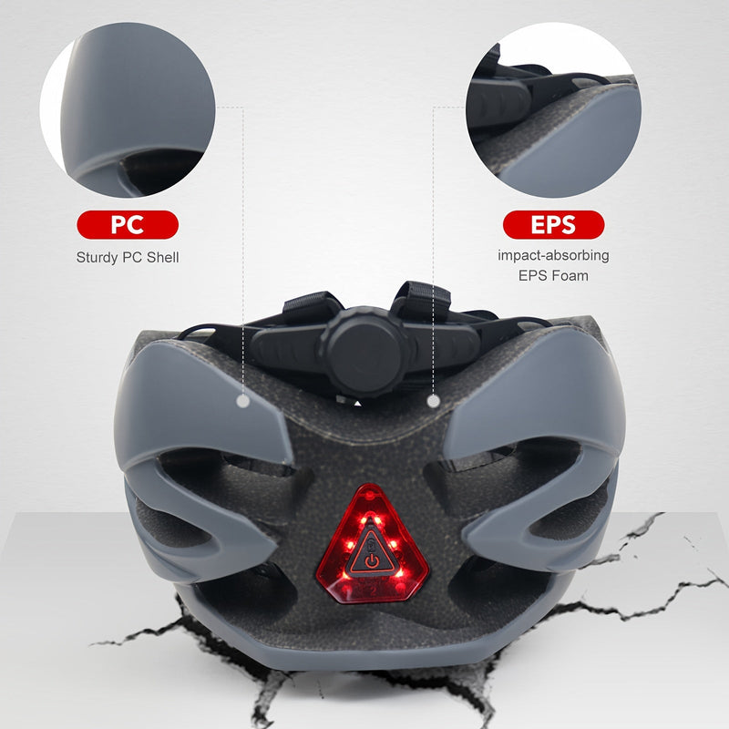 Casca de bicicletă ușoară pentru adulți – reglabilă și respirabilă