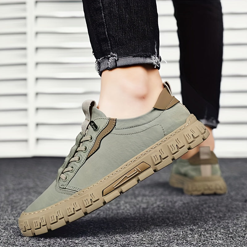 Pantofi Casual Skate Bărbați Solizi – Confortabili și Siguri pentru Exterior