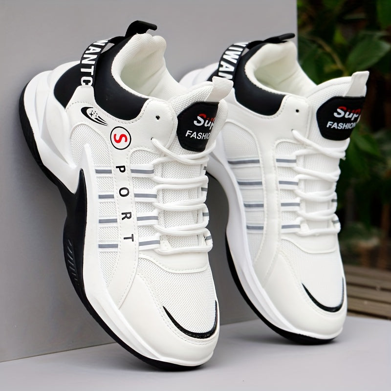 Wygodne Męskie Sneakersy – Amortyzujące i Oddychające do Sportu i Czasu Wolnego