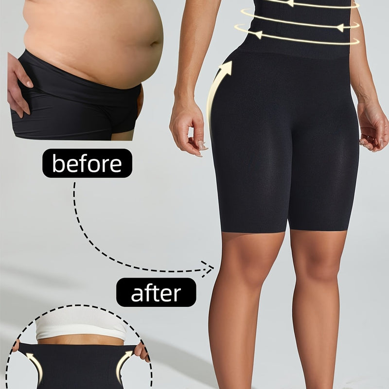 Damskie Spodnie Yoga z Wysokim Stanem – Wygodne, Wyszczuplające i Oddychające