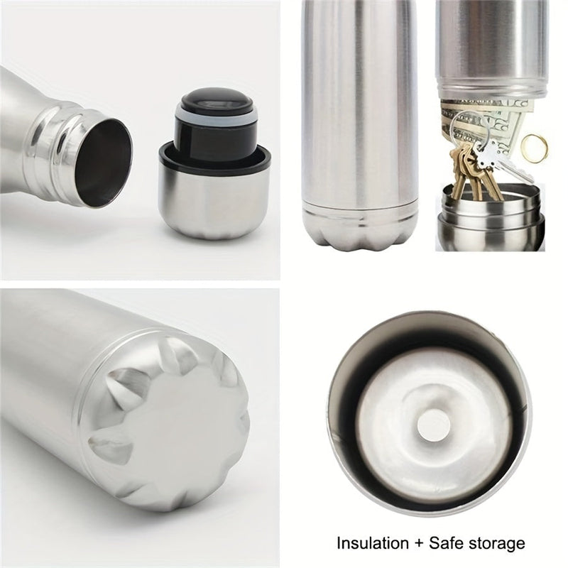 Sticlă de apă SafeHydrate – Inovatoare cu compartiment ascuns pentru lucruri de valoare