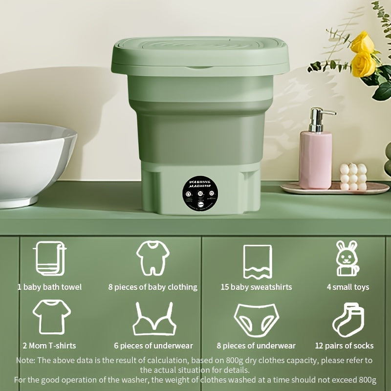 FlexiWash Składana Pralka – Praktyczna i Oszczędzająca Miejsce