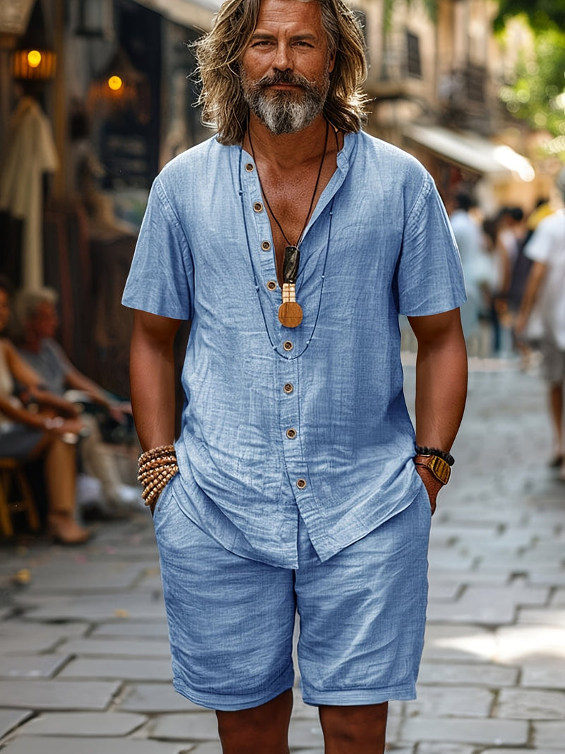 Lněná sada Breeze – Letní komfort a ležérní elegance