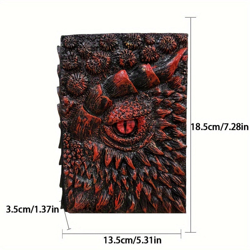 Notatnik Fantasy z Okiem Smoka – Wytrzymały i Artystyczny