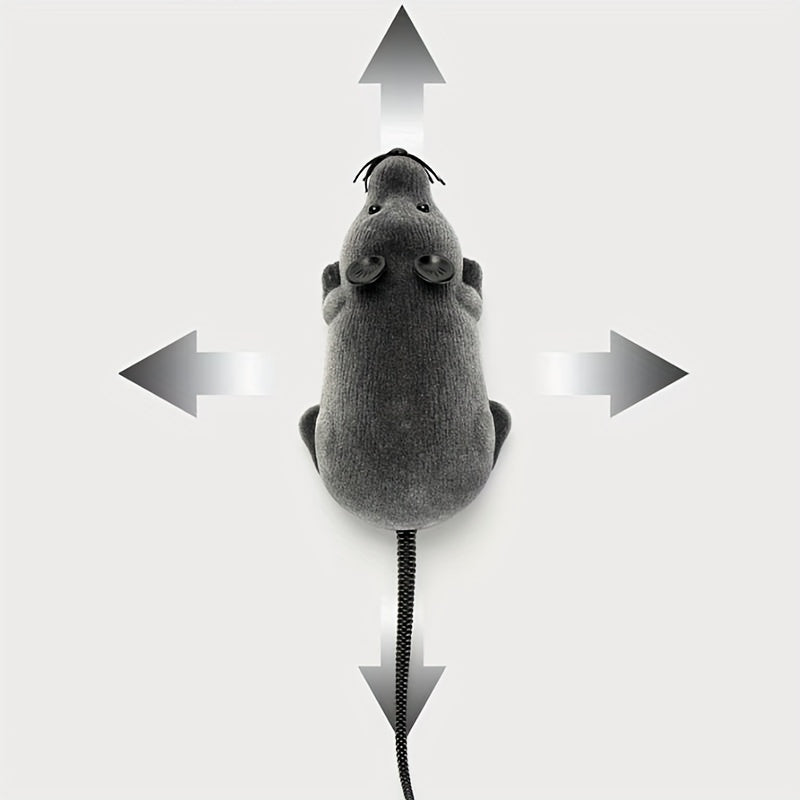 PawPlay Mouse Interactivă - Distracție pentru Animalele de Companie