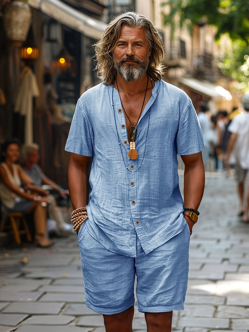 Lněná sada Breeze – Letní komfort a ležérní elegance