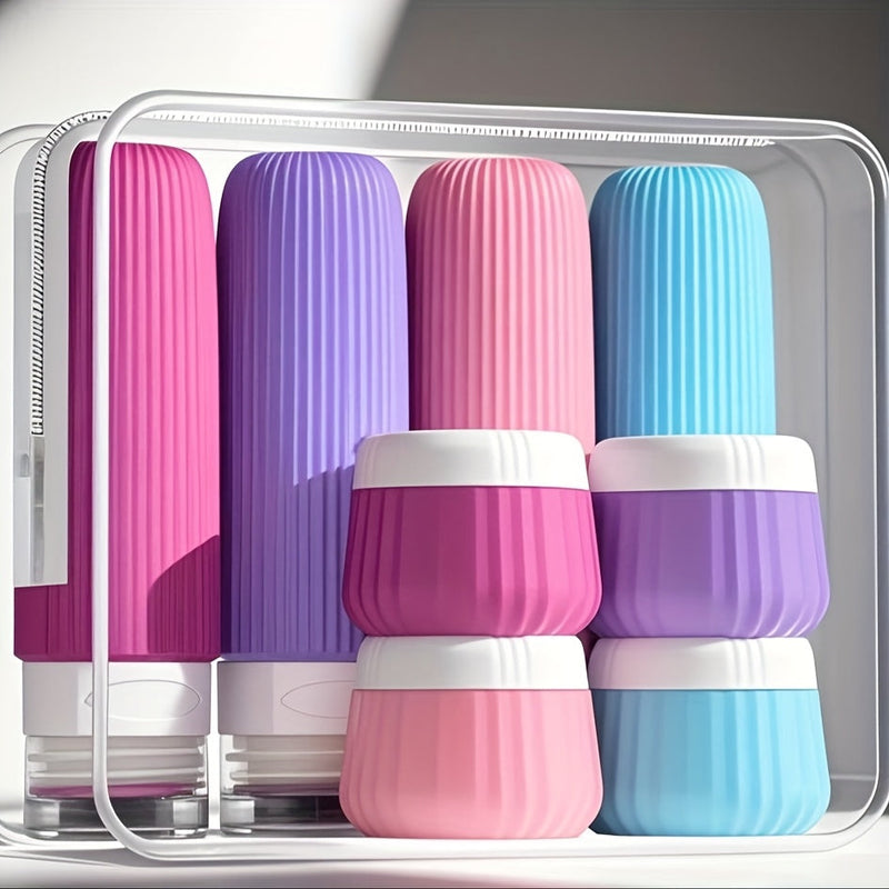 Praktyczny Zestaw Butelek Podróżnych – Bezpieczny i Wygodny w Podróży