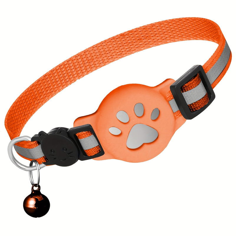 Obroża dla kota z bezpiecznym zapięciem i dzwoneczkiem – regulowana dla kotów w różnych rozmiarach