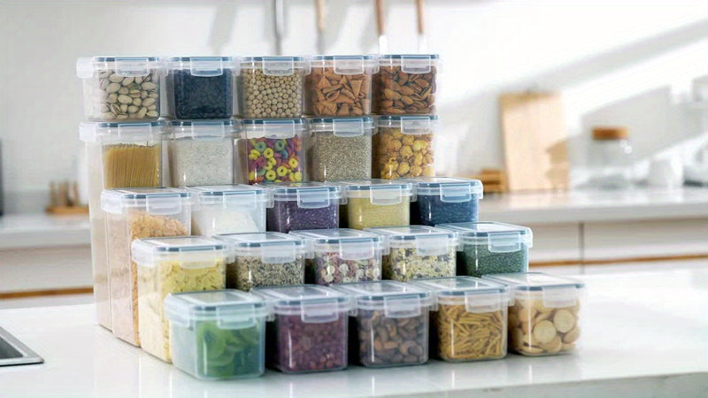 24-elementowy zestaw do przechowywania w kuchni – Praktyczny i Przejrzysty