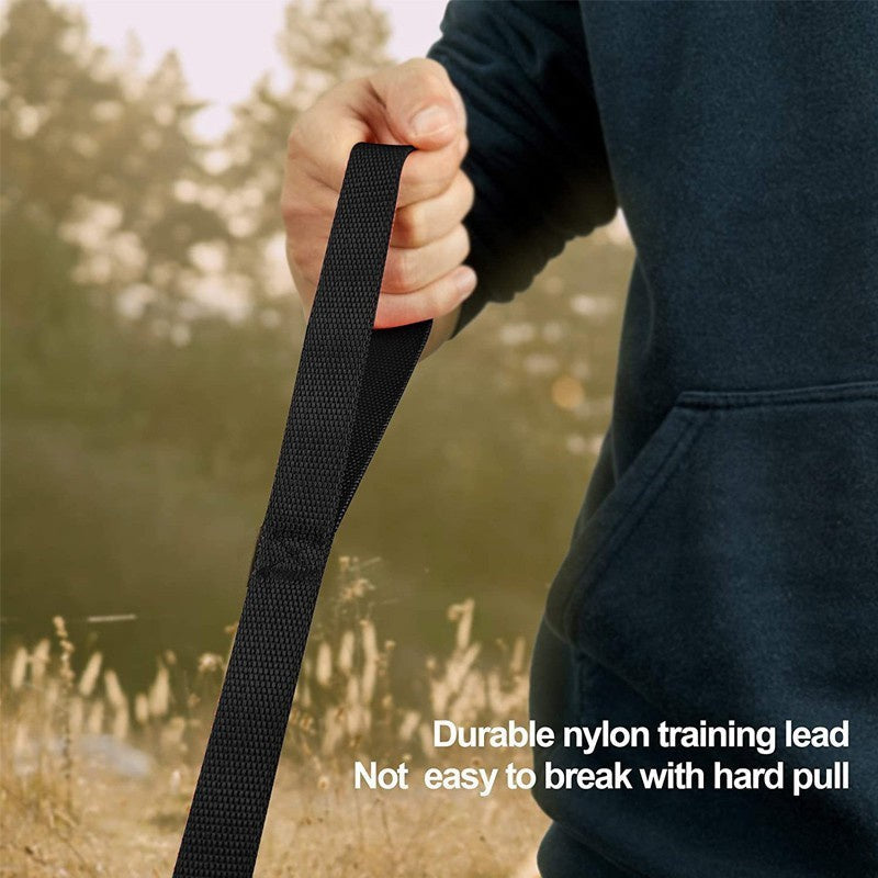 Lesă lungă din nailon pentru câine – Ideală pentru antrenament și activități în aer liber