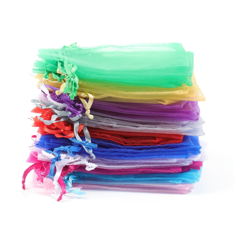 Set elegant de săculeți organza – Ideal pentru cadouri și decorațiuni de petrecere