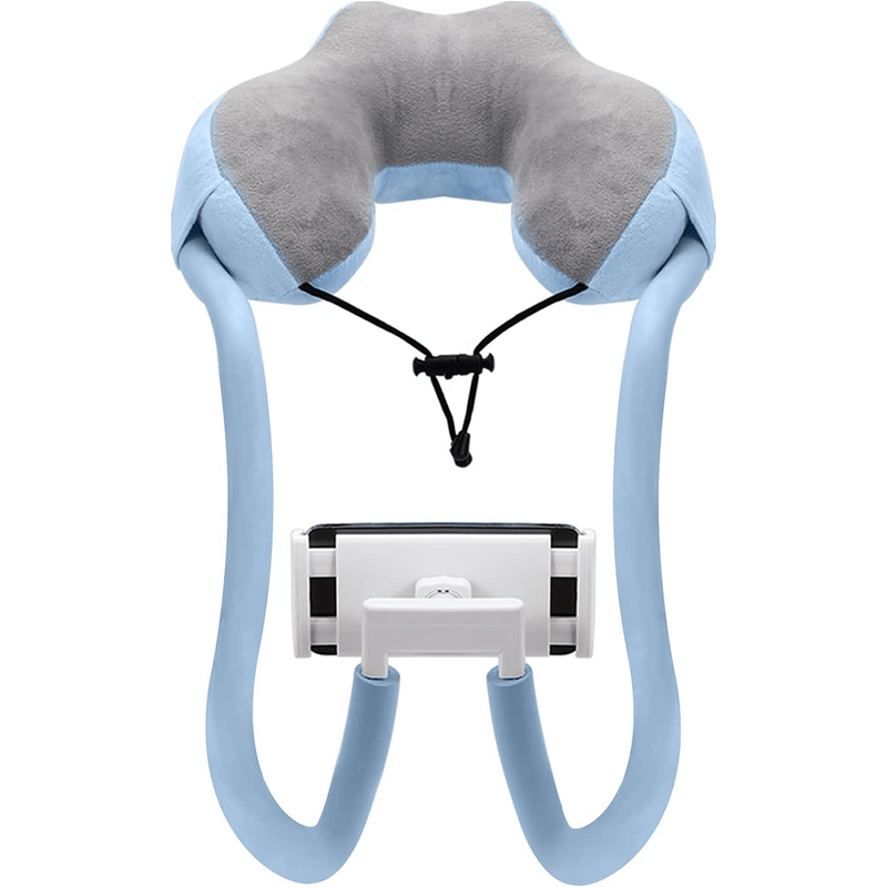 ReisLuxe Regulowany Podparcie Szyi z Uchwytami na Telefon - Dla Komfortu i Wygody