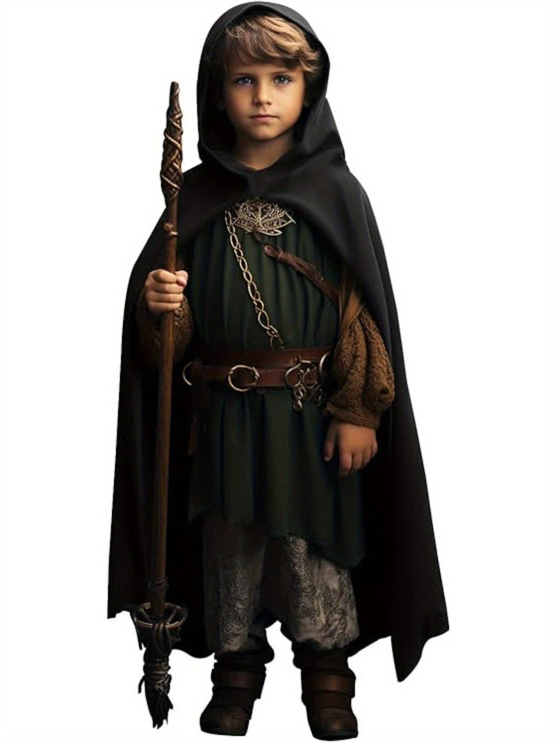 Magiczna peleryna czarodzieja dla dzieci - Na przygodę i tajemnicę