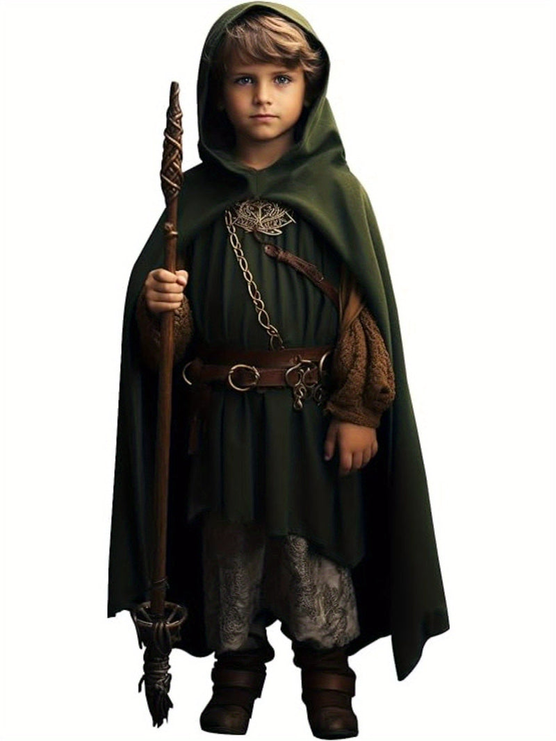 Magiczna peleryna czarodzieja dla dzieci - Na przygodę i tajemnicę