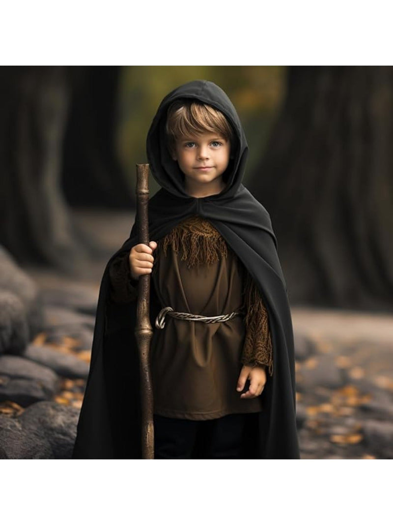 Magiczna peleryna czarodzieja dla dzieci - Na przygodę i tajemnicę