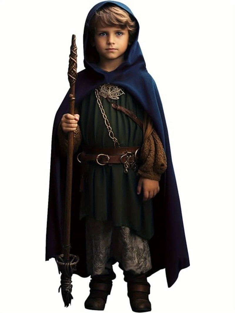 Magiczna peleryna czarodzieja dla dzieci - Na przygodę i tajemnicę