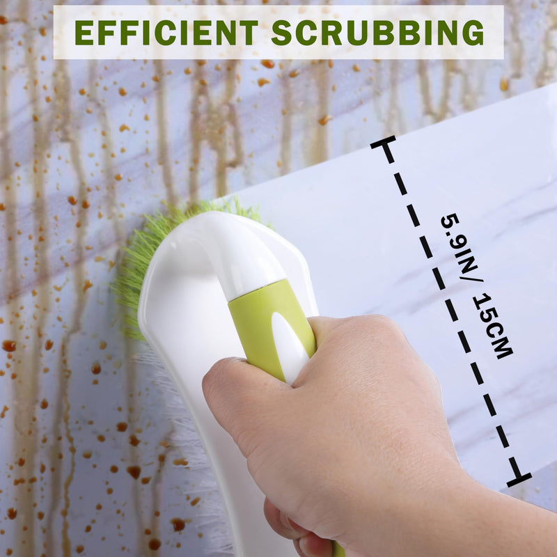 Tartós tisztítókefe ergonomikus fogantyúval – Mélytisztítás fürdőszobához, konyhához és még sok máshoz