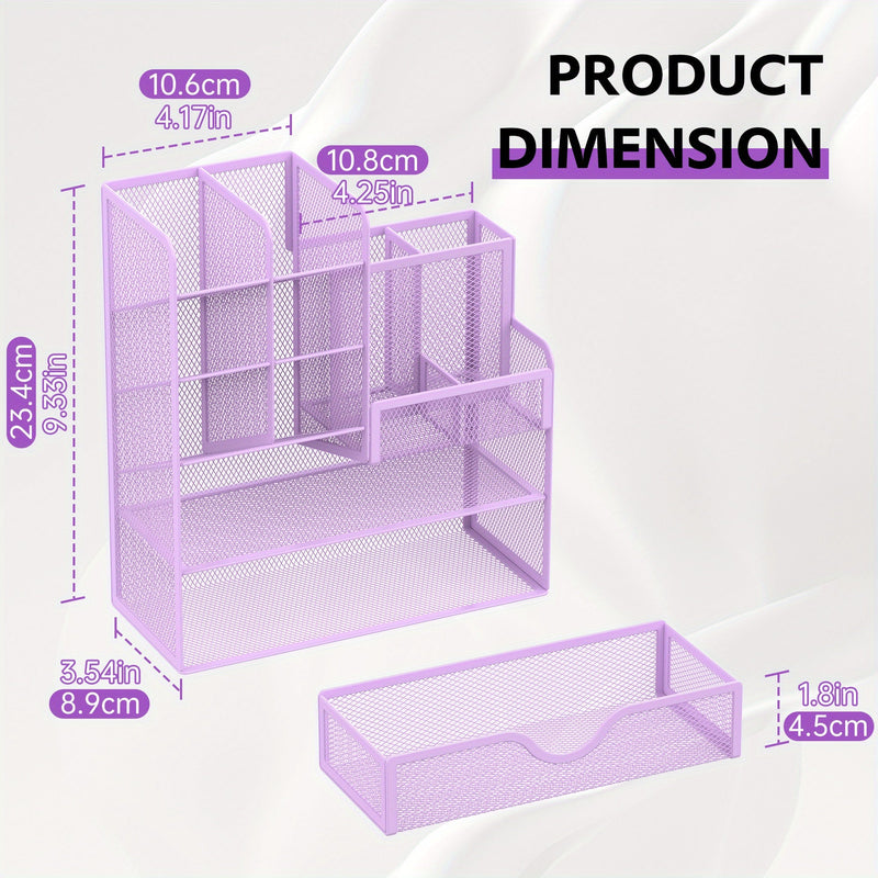 Inteligentny Organizatorem Biurka - Wielofunkcyjna Przestrzeń do Przechowywania Twoich Akcesoriów Biurkowych