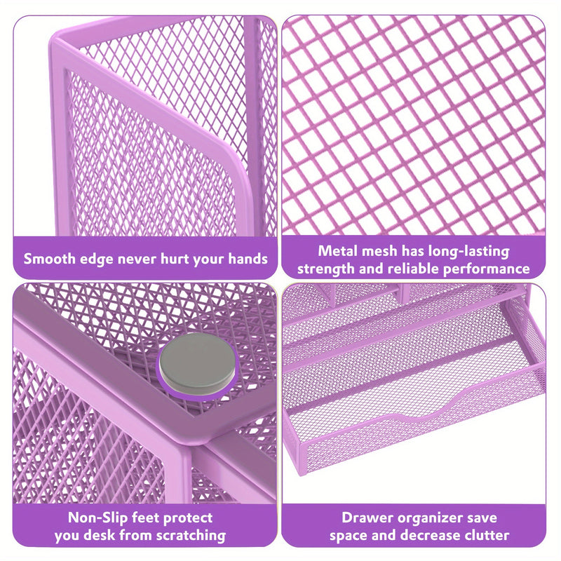 Inteligentny Organizatorem Biurka - Wielofunkcyjna Przestrzeń do Przechowywania Twoich Akcesoriów Biurkowych