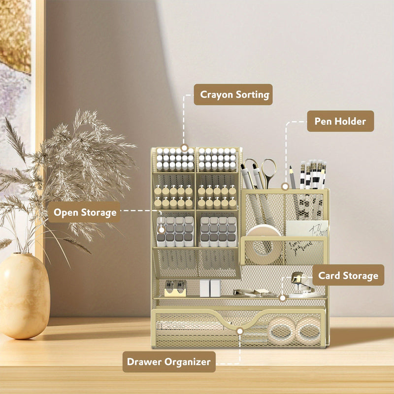 Inteligentny Organizatorem Biurka - Wielofunkcyjna Przestrzeń do Przechowywania Twoich Akcesoriów Biurkowych