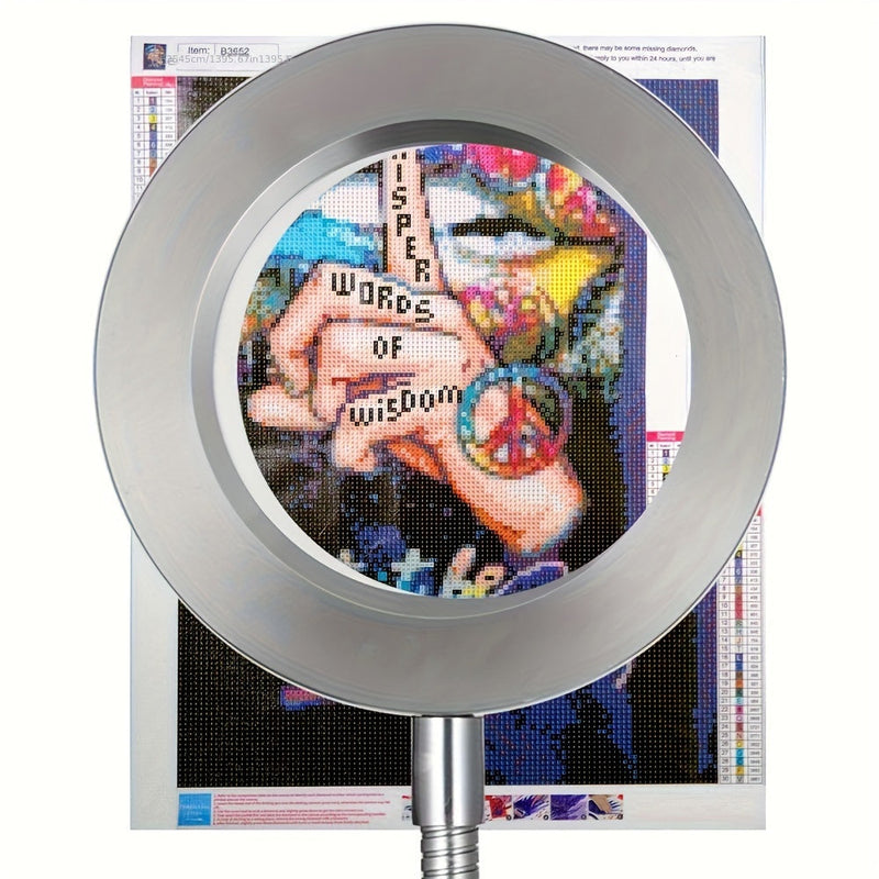 Lampă de mărire LED cu clemă – Ideală pentru lucru fără mâini și sarcini precise