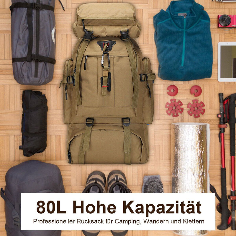 Explorer 80L Plecak Turystyczny – Wytrzymały i Wszechstronny