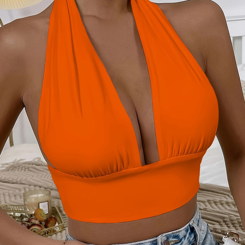 Elegancki Top Bandeau Damski - Elastyczny i Modny