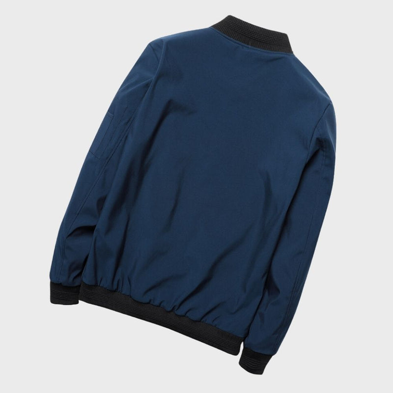 Jachetă ușoară bomber pentru bărbați - Îmbrăcăminte de primăvară respirabilă și stilată