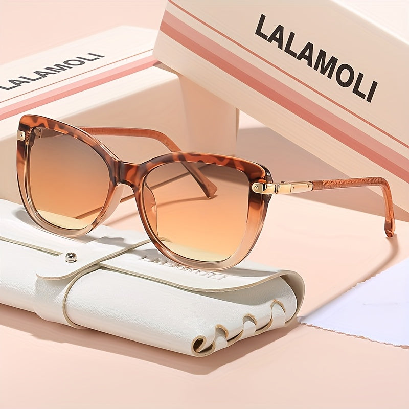 Eleganckie Owalne Okulary Przeciwsłoneczne dla Damskich – Modne i Wygodne