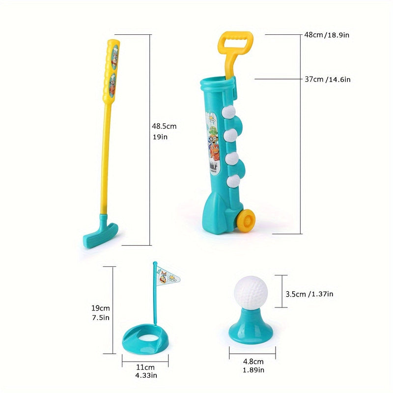 Mini golf készlet gyerekeknek - az örömért és aktív kalandokért a szabadban