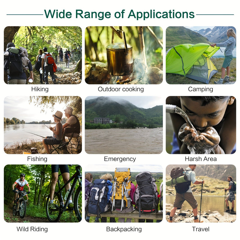 Filtry Wodny HydroPur - Przenośne Oczyszczacze Wody na Przygodach na Świeżym Powietrzu