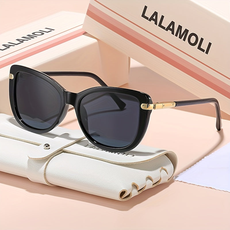 Eleganckie Owalne Okulary Przeciwsłoneczne dla Damskich – Modne i Wygodne