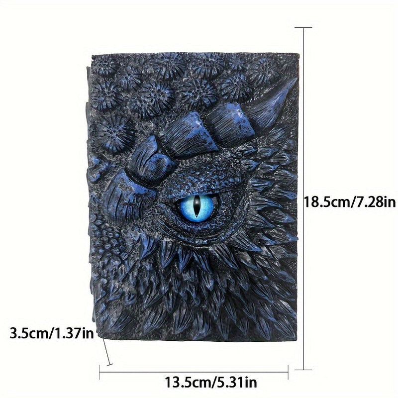 Notatnik Fantasy z Okiem Smoka – Wytrzymały i Artystyczny