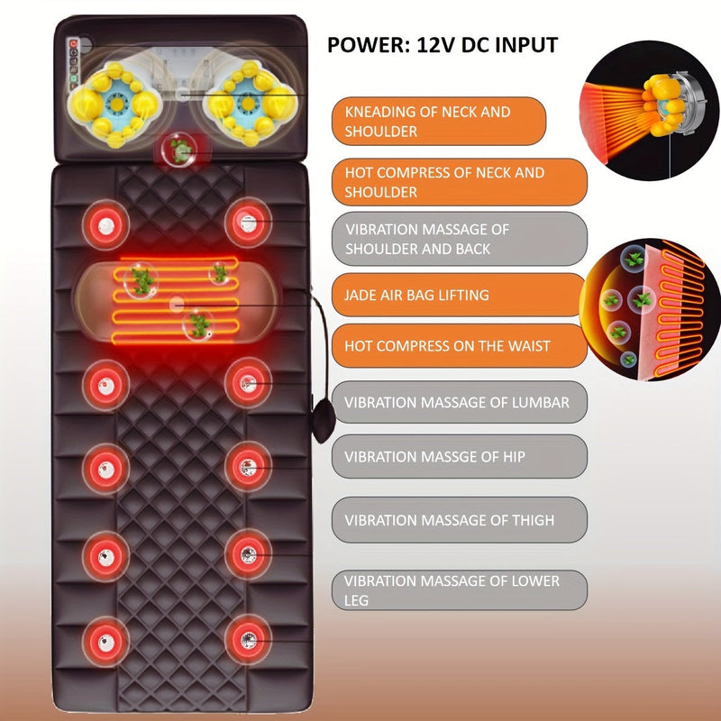 Mata do Masażu z Pełnym Masażem Ciała – Komfort i Relaks w Jednym