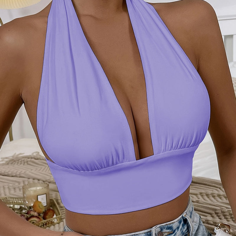 Elegancki Top Bandeau Damski - Elastyczny i Modny