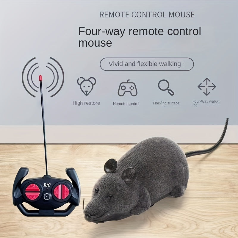 PawPlay Mouse Interactivă - Distracție pentru Animalele de Companie