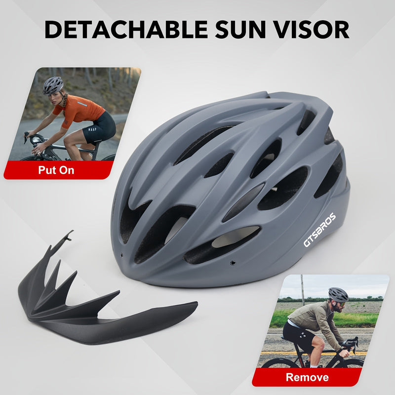 Casca de bicicletă ușoară pentru adulți – reglabilă și respirabilă