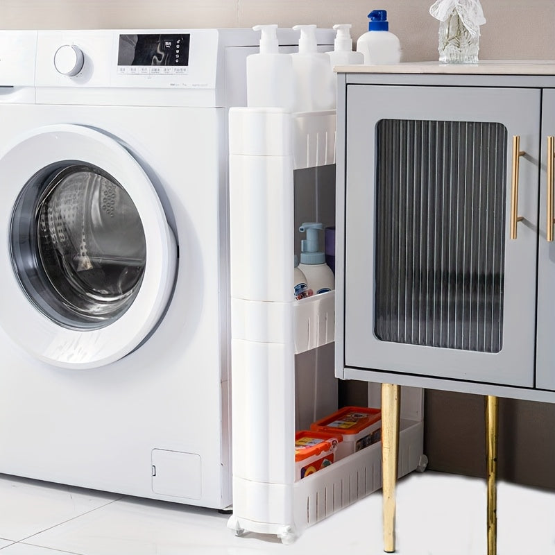 Wąski Wózek Do Przechowywania – Praktyczność i Mobilność w Kuchni i Łazience