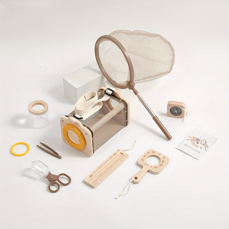 Nature Explorer Set pentru Studiul Insectelor – Descoperire și Joc în Natură