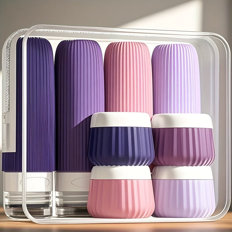 Praktyczny Zestaw Butelek Podróżnych – Bezpieczny i Wygodny w Podróży