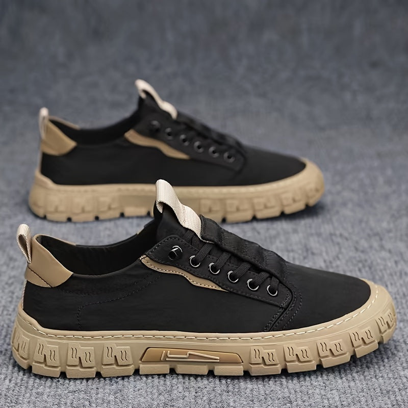 Pantofi Casual Skate Bărbați Solizi – Confortabili și Siguri pentru Exterior