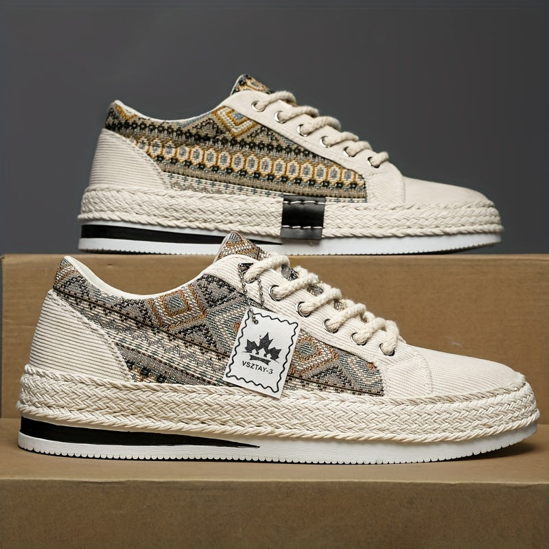 Sneakersy Urban Canvas dla Mężczyzn - Komfort i Styl w Jednym