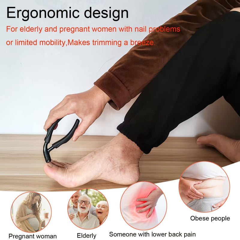 Profesjonalne Nożyczki do Paznokci u Stóp – Mocne i Wygodne