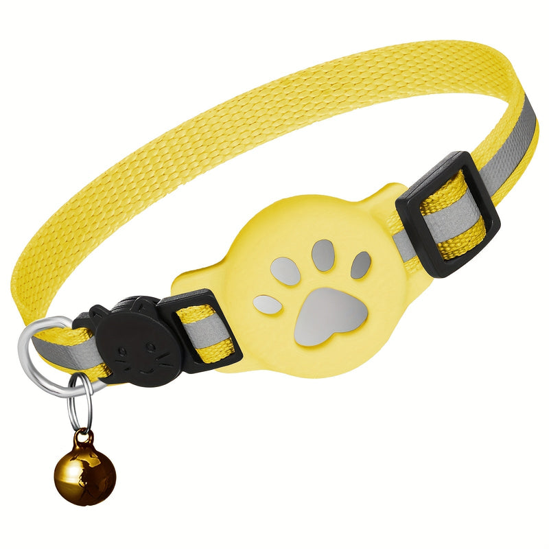 Obroża dla kota z bezpiecznym zapięciem i dzwoneczkiem – regulowana dla kotów w różnych rozmiarach