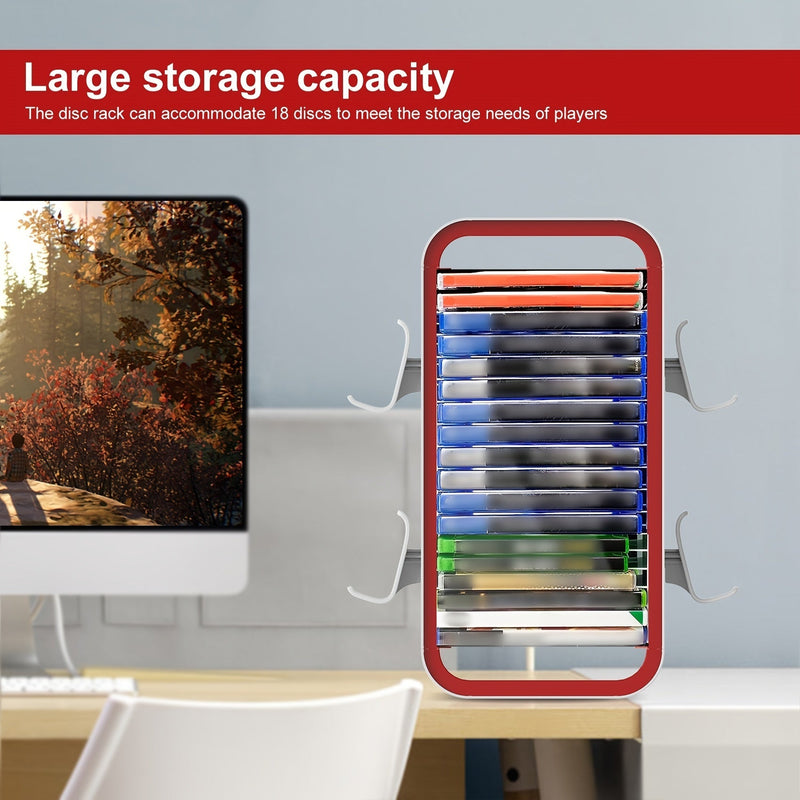 Suport universal pentru discuri de jocuri și suport pentru controler – pentru PS5, PS4, Switch și Xbox