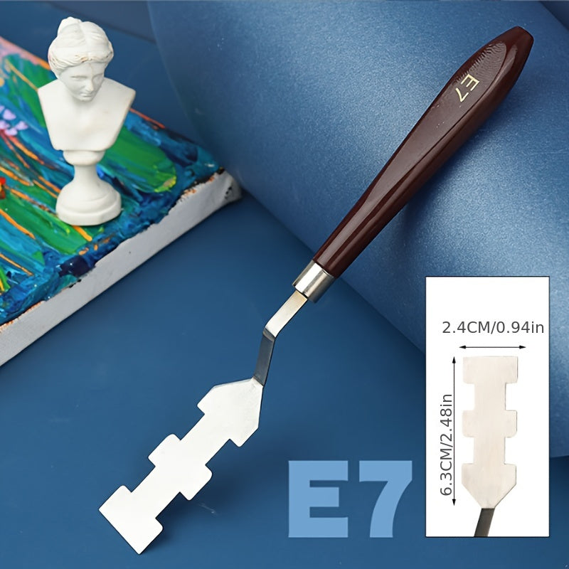 Zestaw Noży Malarskich MasterBlend – Precyzja i Kreatywność w Sztuce Malowania Olejnego