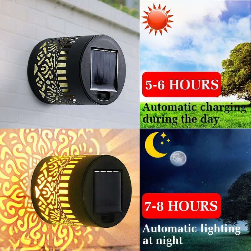 SolarGlow Duo Iluminat Exterior – Elegant și Rezistent la Condiții Meteo