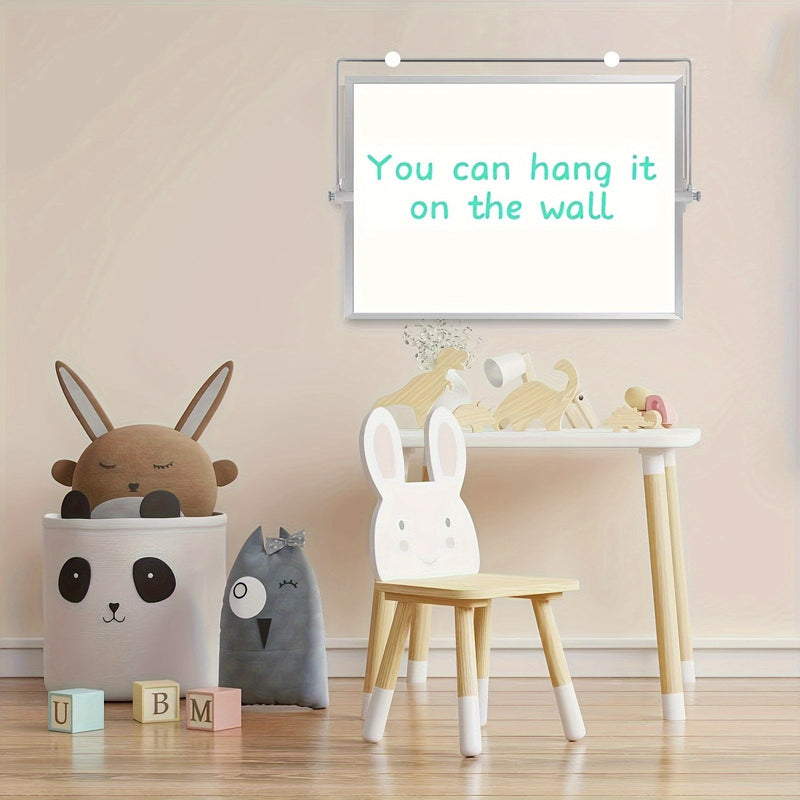 MagniBoard Tablă magnetică - Portabilă și dublu față cu suport