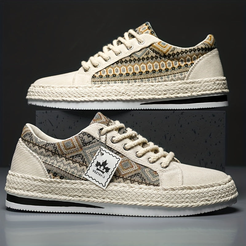 Sneakersy Urban Canvas dla Mężczyzn - Komfort i Styl w Jednym