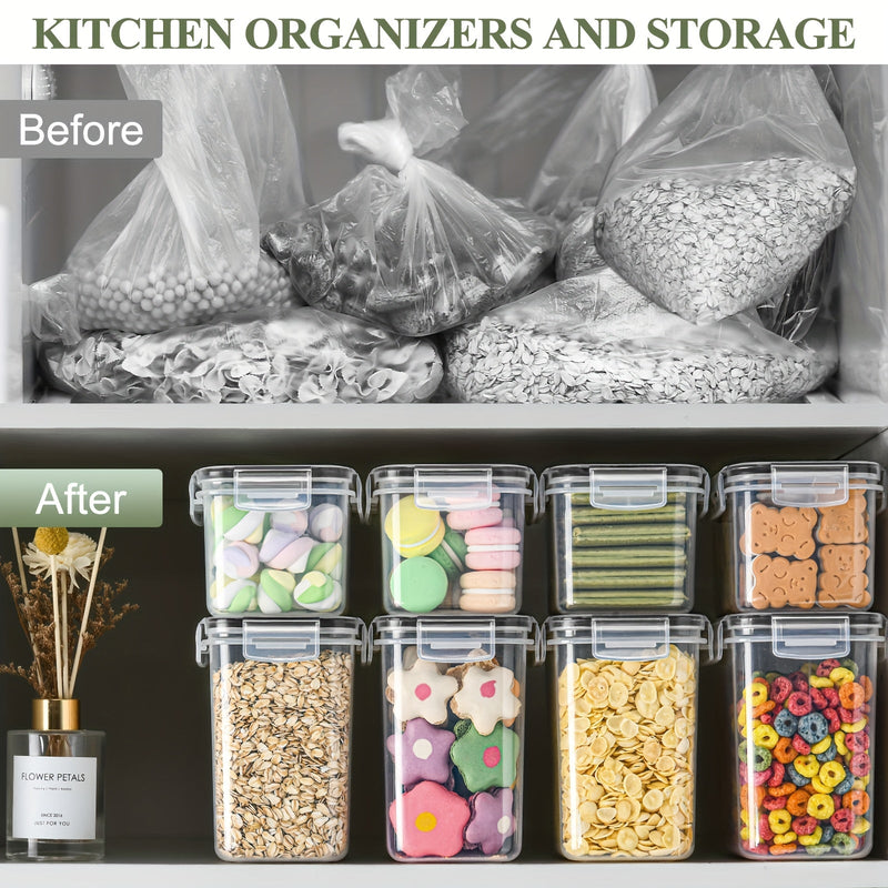 24-elementowy zestaw do przechowywania w kuchni – Praktyczny i Przejrzysty